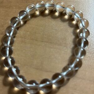 #066 CLEAR QUARTZ Bracelet 8mm NEW ARRIVAL